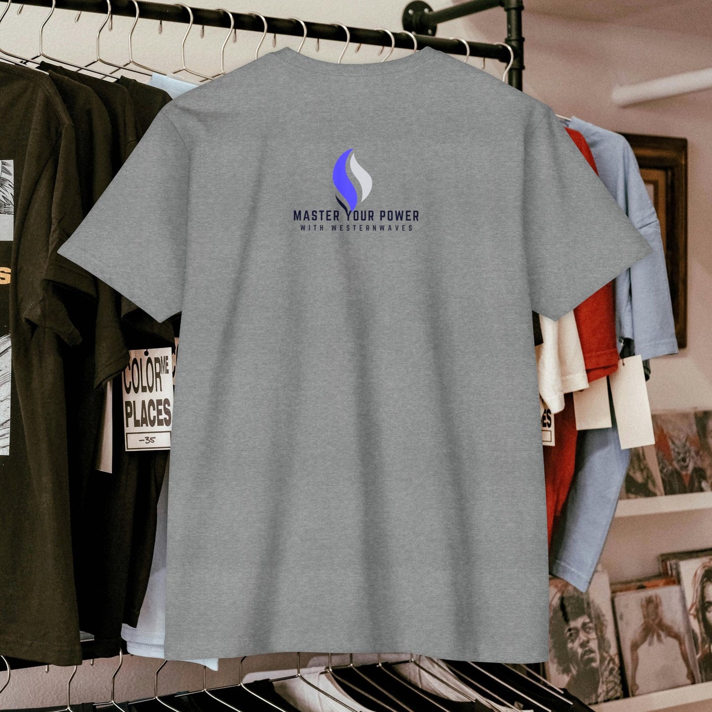 Unisex CVC Jersey T-shirt_ N2+ Series SCVCJTS CT2WW001_ Limited Edition Softness & Durability by SPW of WesternWaves: