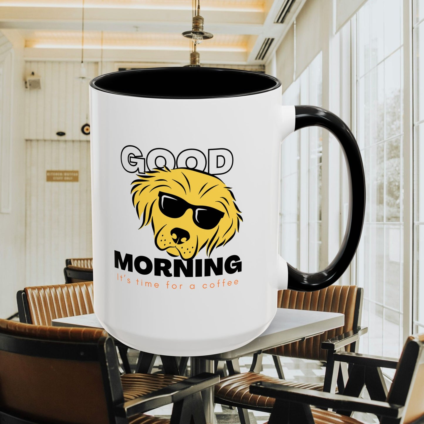 Accent Coffee Mug (11, 15oz)_ N+ Series ACMUG PT2WW012_ Limited Edition Mug by WesternWaves
