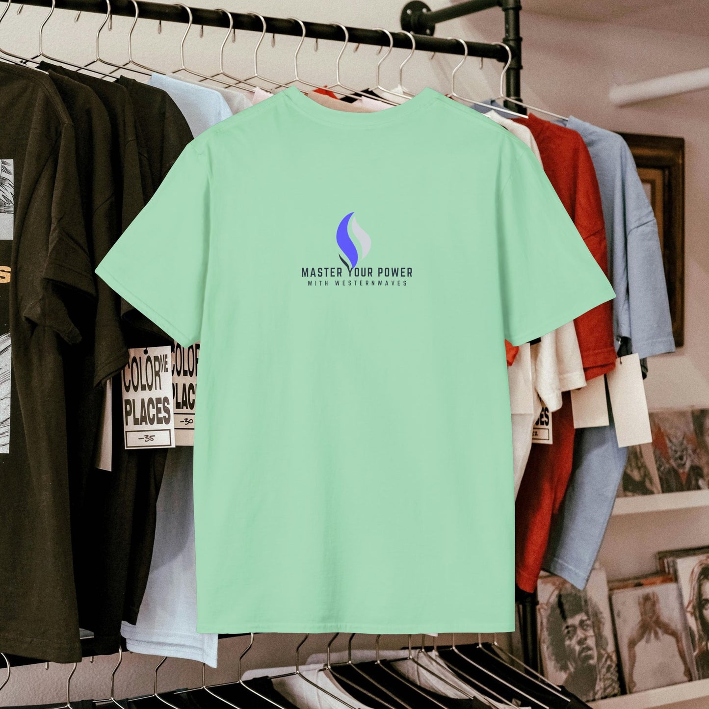 Unisex Softstyle T-Shirt_ N3+ Series USSTS FT2WW004_ Limited Edition by WesternWaves: