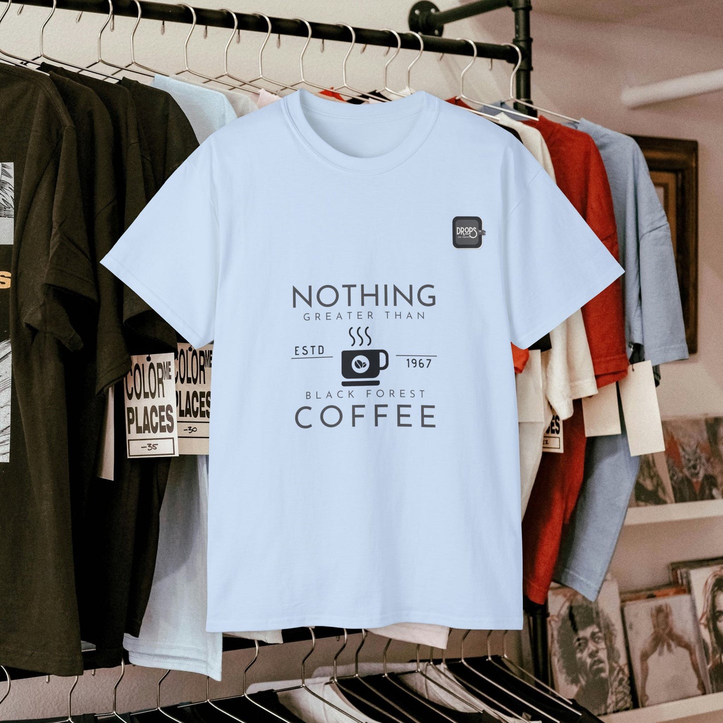 Unisex Ultra Cotton Tee_ Classic Comfort Unleashed_ N2+ Series USUCTEE PT2WW006_ Limited Edition Maximum Comfort & Style by WesternWaves: