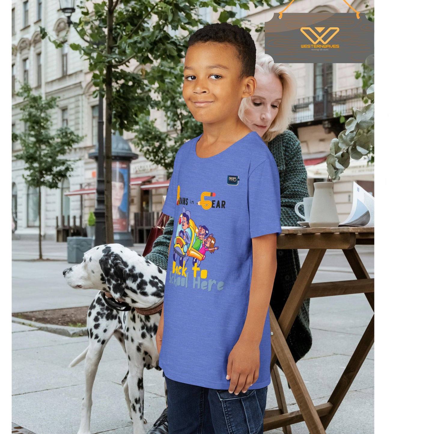 Youth Short Sleeve Tee_N2 Series YSST PT2WW001_ Limited Edition Utmost Comfort by WesternWaves: