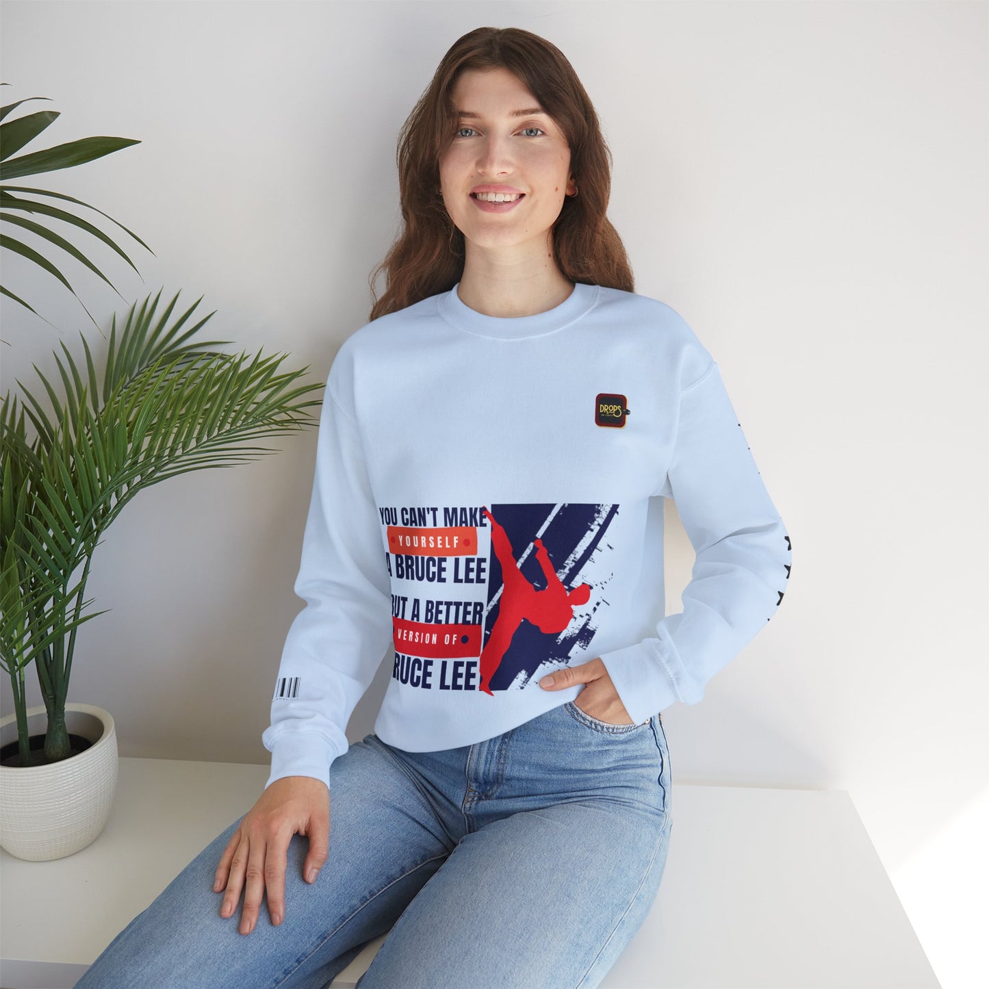 Unisex Heavy Blend™ Crewneck Sweatshirt_ N2 Sports Series UHBCSS PT2WW010_ Limited Edition ‘Zeztz’ Brand Sports Elements by WesternWaves: