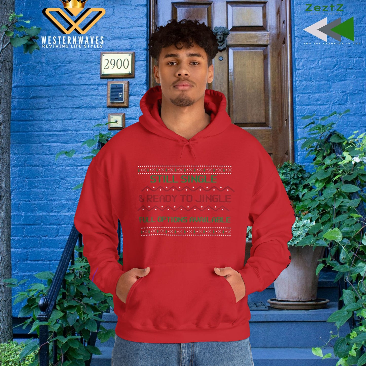 Unisex Heavy Blend™ Hooded Sweatshirt_ N2+ Series USHBHSS PT2WW007_Limited Edition Pinnacle of Comfort & Style by WesternWaves: