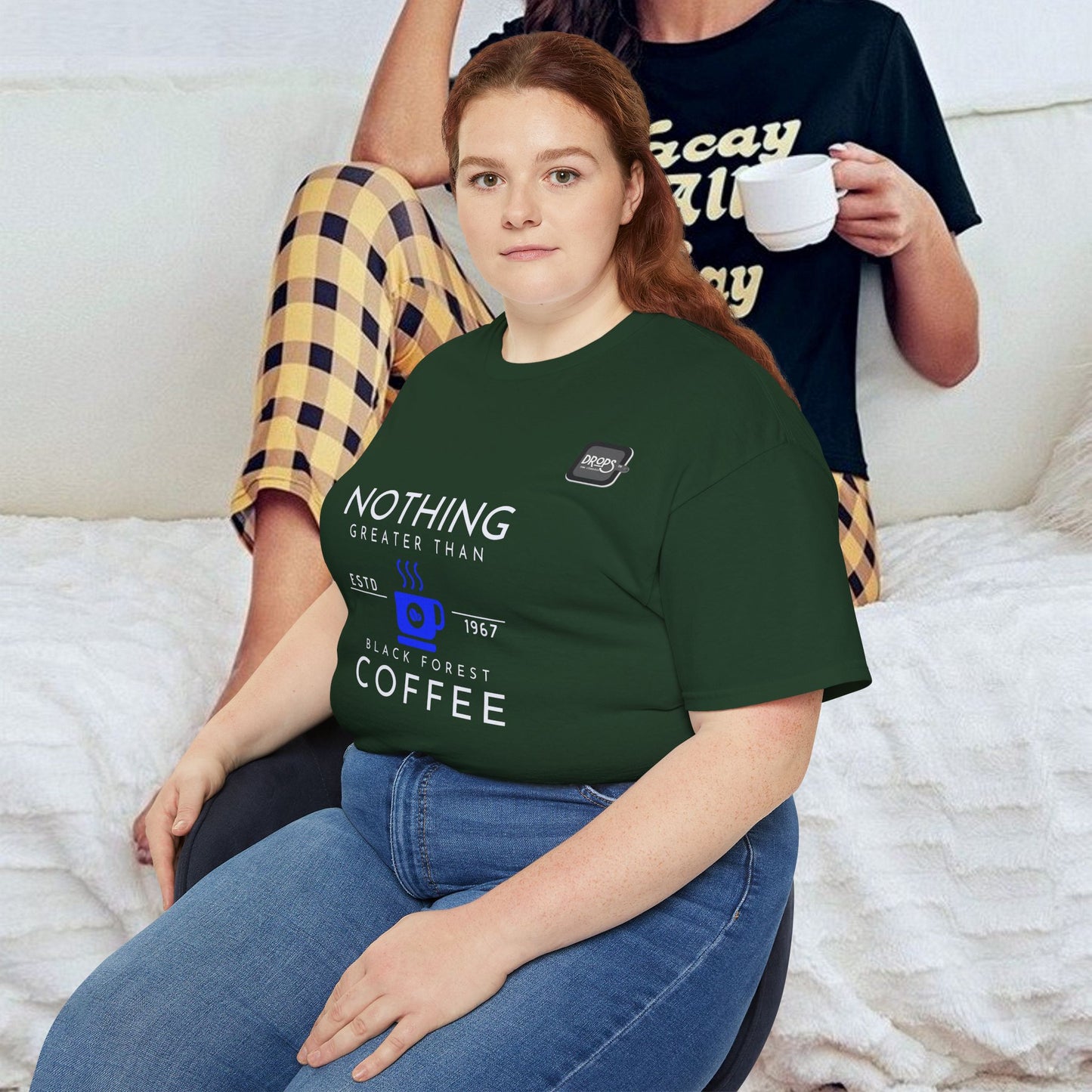 Unisex Ultra Cotton Tee_ Classic Comfort Unleashed_ N2+ Series USUCTEE PT2WW006_ Limited Edition Maximum Comfort & Style by WesternWaves: