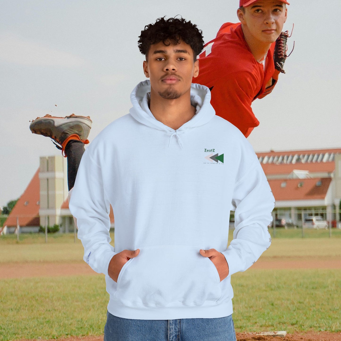 Unisex Heavy Blend™ Hooded Sweatshirt_ N+ Series USHBHSS PT2WW001_ Limited Edition by WesternWaves:
