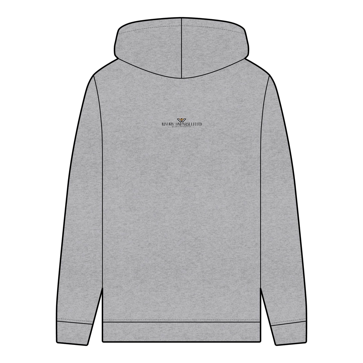 Men's Organic Hoodie_ N7+ Series MOHOODIE PT2WW001_ Limited Edition Powerful Tomorrow by WesternWaves: