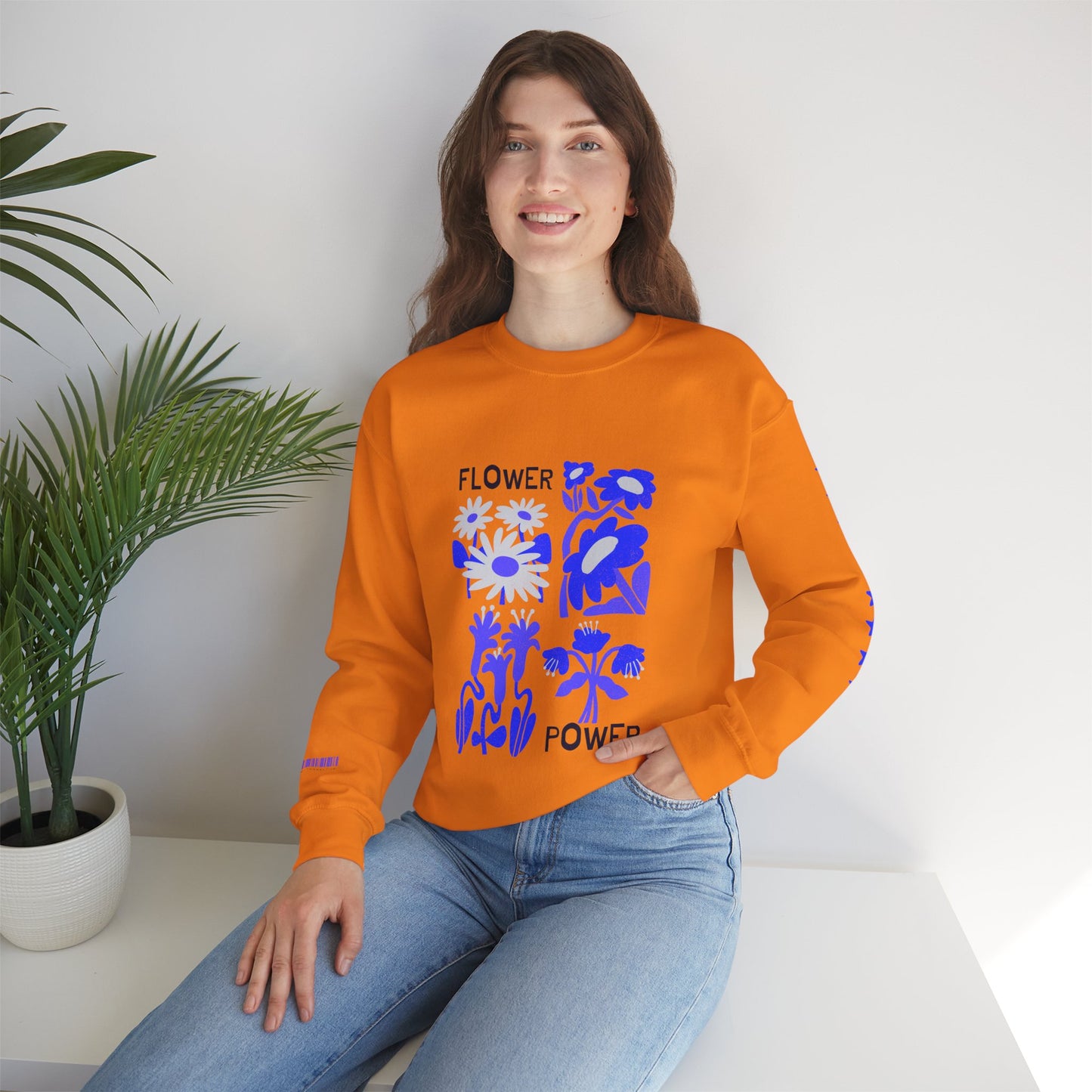 Unisex Heavy Blend™ Crewneck Sweatshirt_ N3+ Series UHBCSS PT2WW030_ Limited Edition Pure Luxury By WesternWaves: