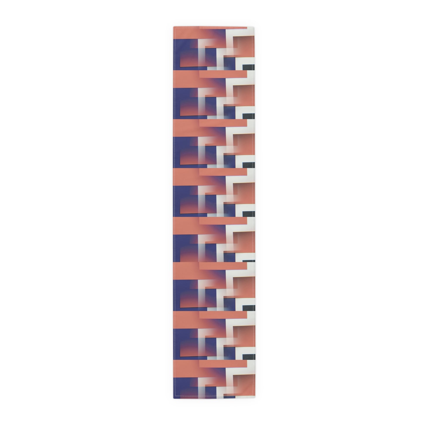 Table Runner (Cotton, Poly)_ Modern Abstract Table Runner for Stylish Dining_ N7+ Series TRUNNER PT2WW004_ Limited Edition by WesternWaves_