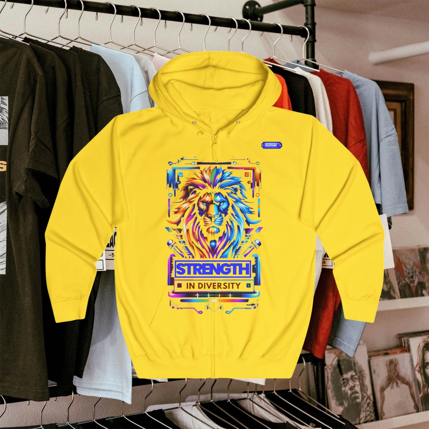 Unisex Full Zip Hoodie_ 21 June 2025_ Limited Edition Stylish Comfort by WesternWaves: