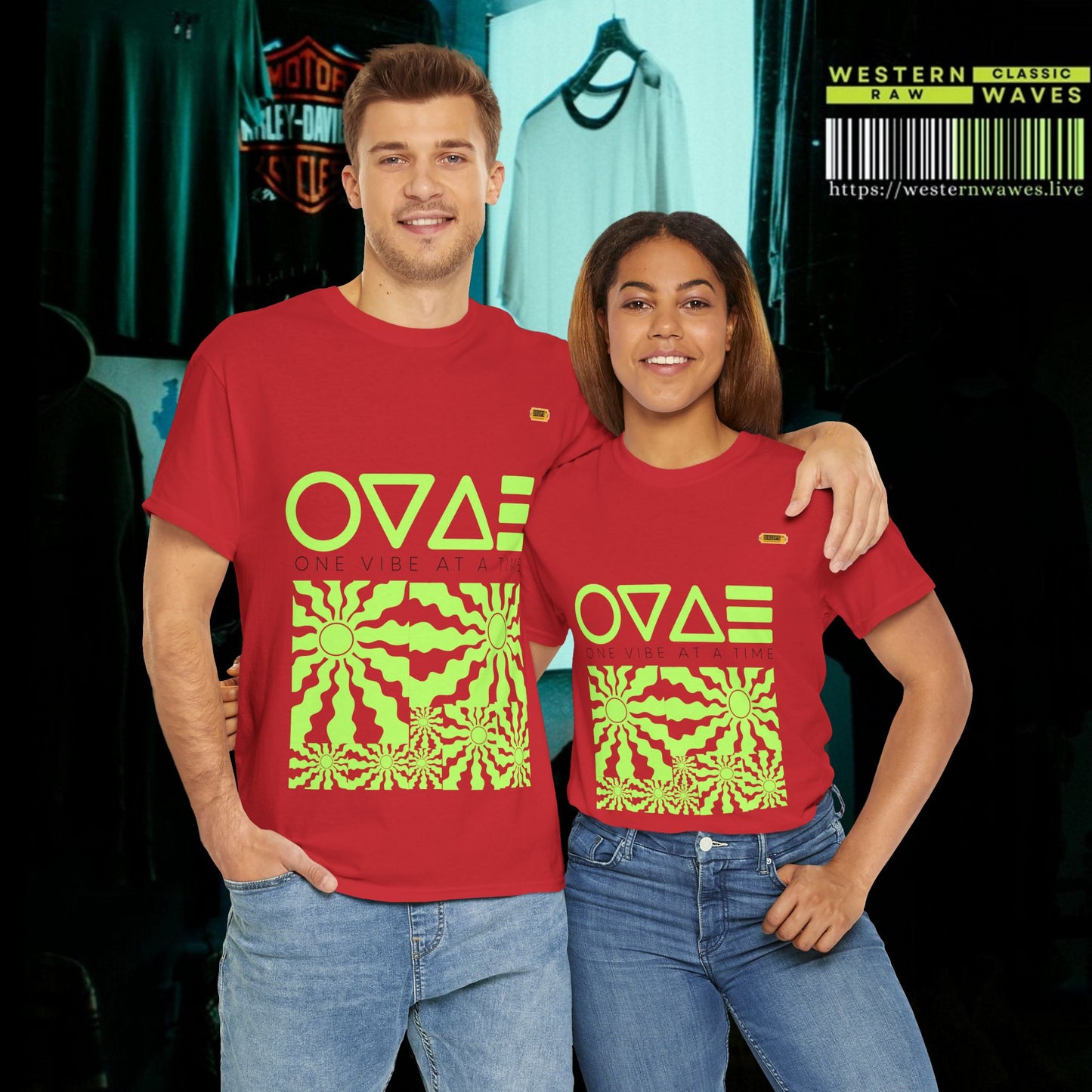 Unisex Heavy Cotton Tee_ Series N7* USHCTEE PT2WW003_ Limited Edition Heavy Cotton Tee by WesternWaves:
