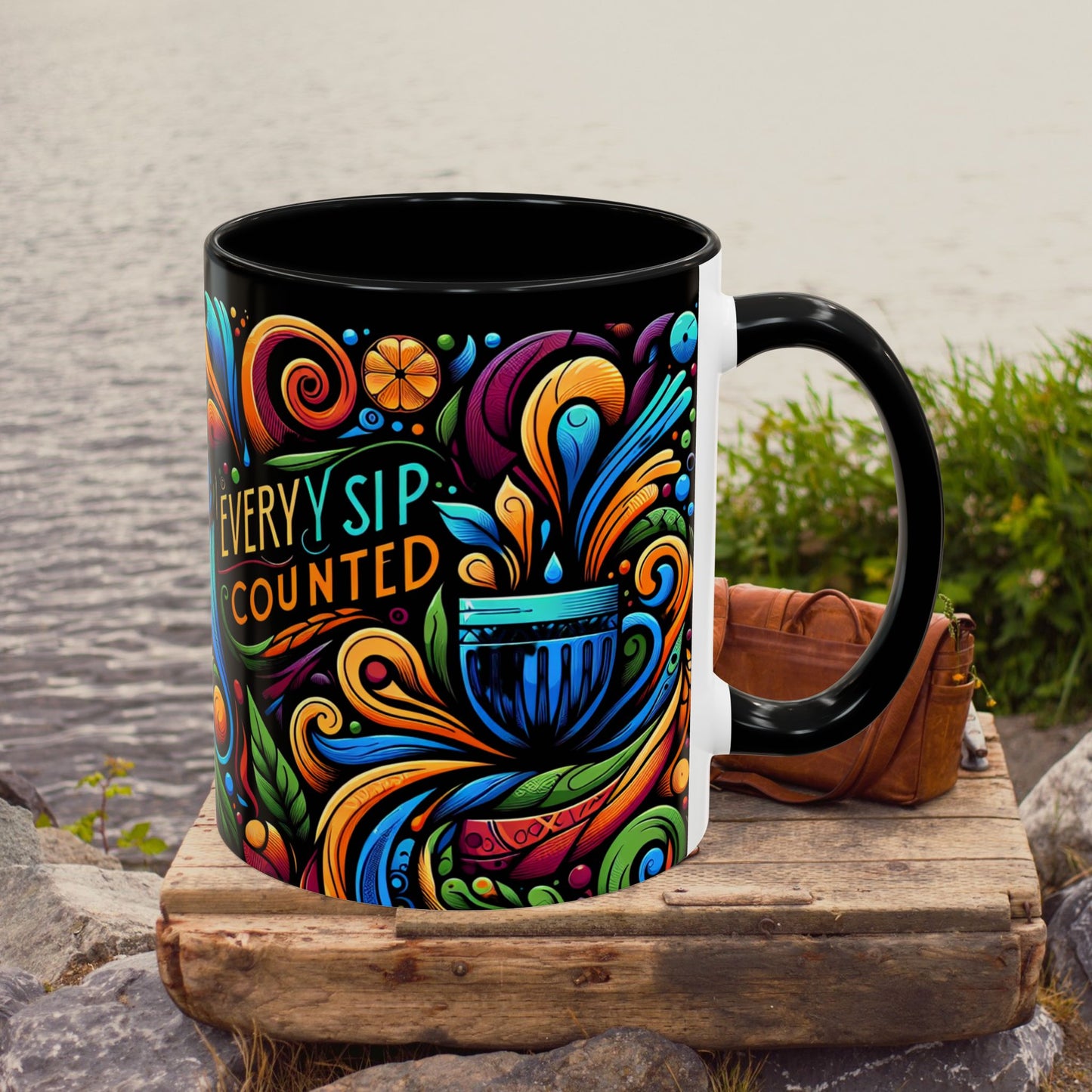 Accent Coffee Mug 11_ N3* Series ACM11OZ PT2WW022_ Limited Edition Perfect Blend of Style by WesternWaves:
