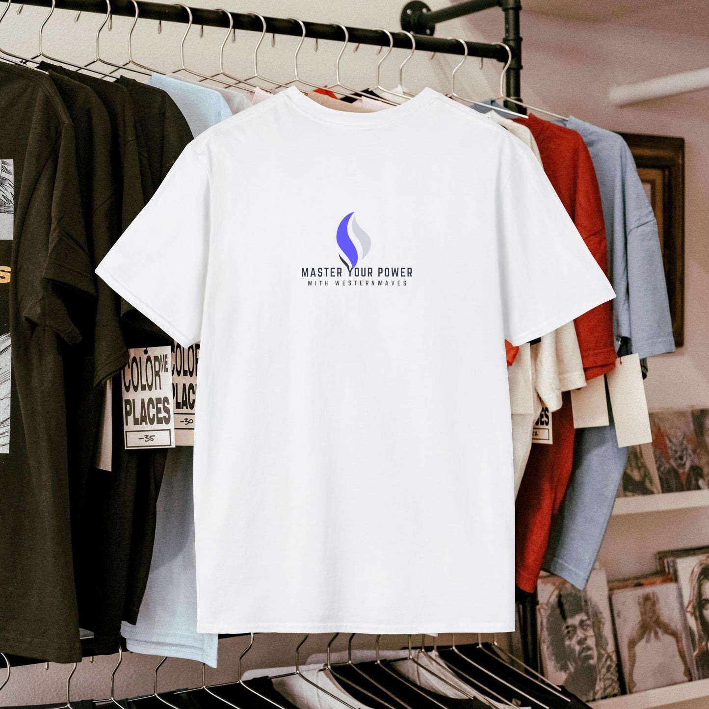 Unisex Softstyle T-Shirt_ N3+ Series USSTS FT2WW004_ Limited Edition by WesternWaves: