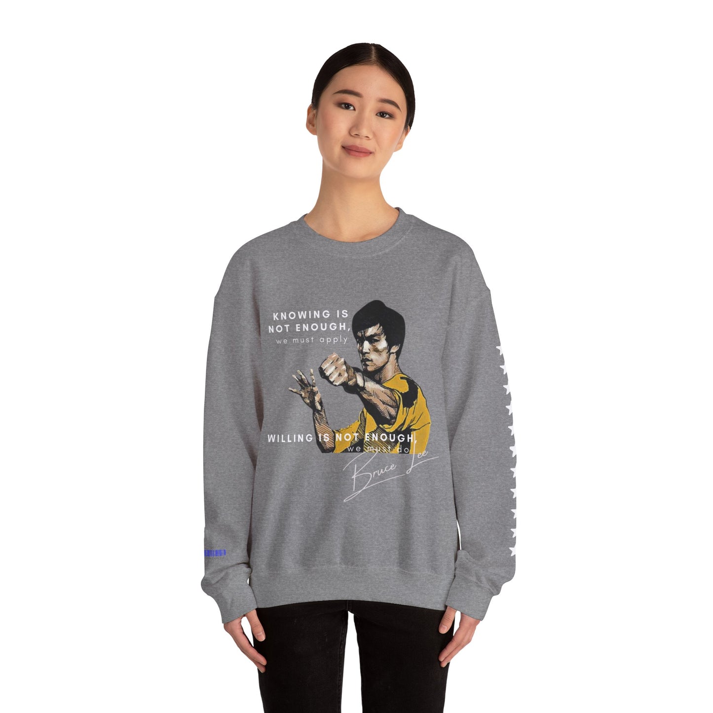 Unisex Heavy Blend™ Crewneck Sweatshirt_ N2+ Sports Series UHBCSS PT2WW008_ Limited Edition ‘Zeztz’ Brand Sports Elements by WesternWaves: