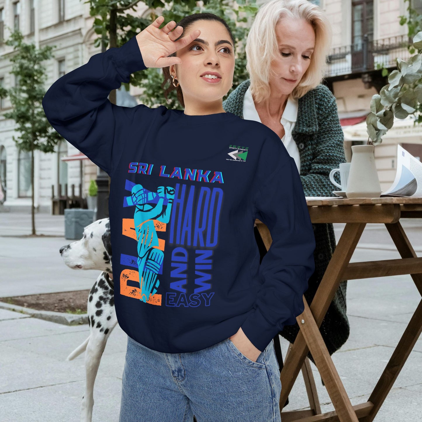Unisex Garment-Dyed Sweatshirt_ N2 Series USGDSS PT2WW001_ Limited Edition Masterpiece of ‘ZeztZ’ Sports Brand Luxury & Casual Comfort by WesternWaves: