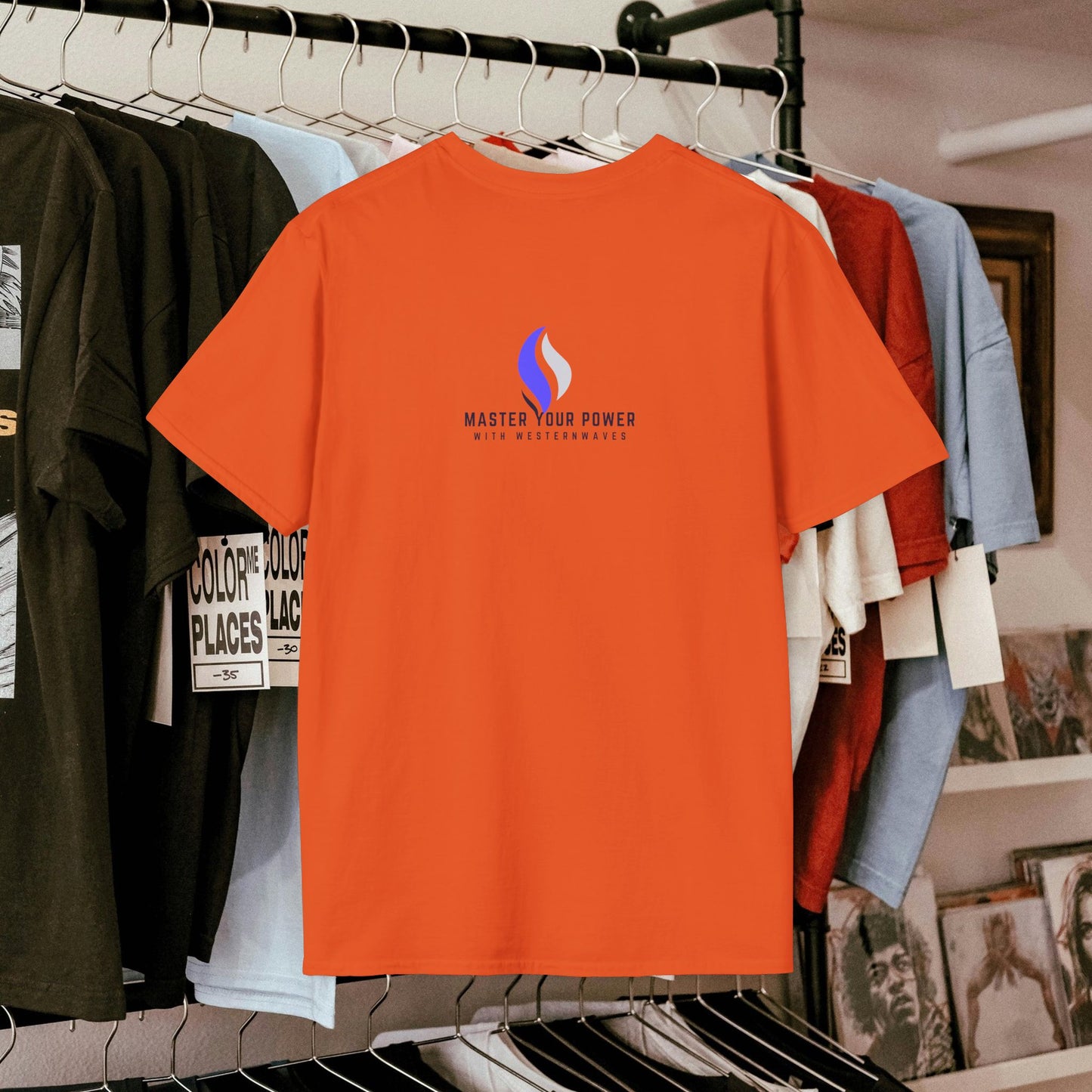 Unisex Softstyle T-Shirt_ N3+ Series USSTS FT2WW004_ Limited Edition by WesternWaves: