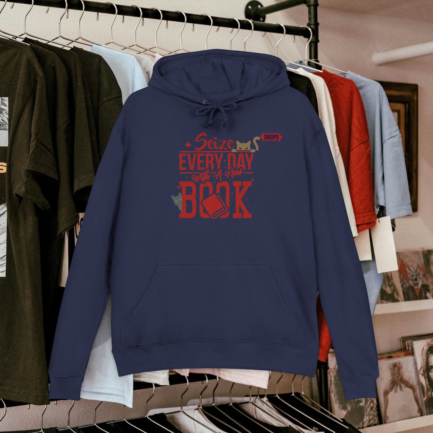 Unisex French Terry Hoodie_ 08 July 2025_ Limited Edition Relaxed Fit Sweatshirt by WesternPulse: