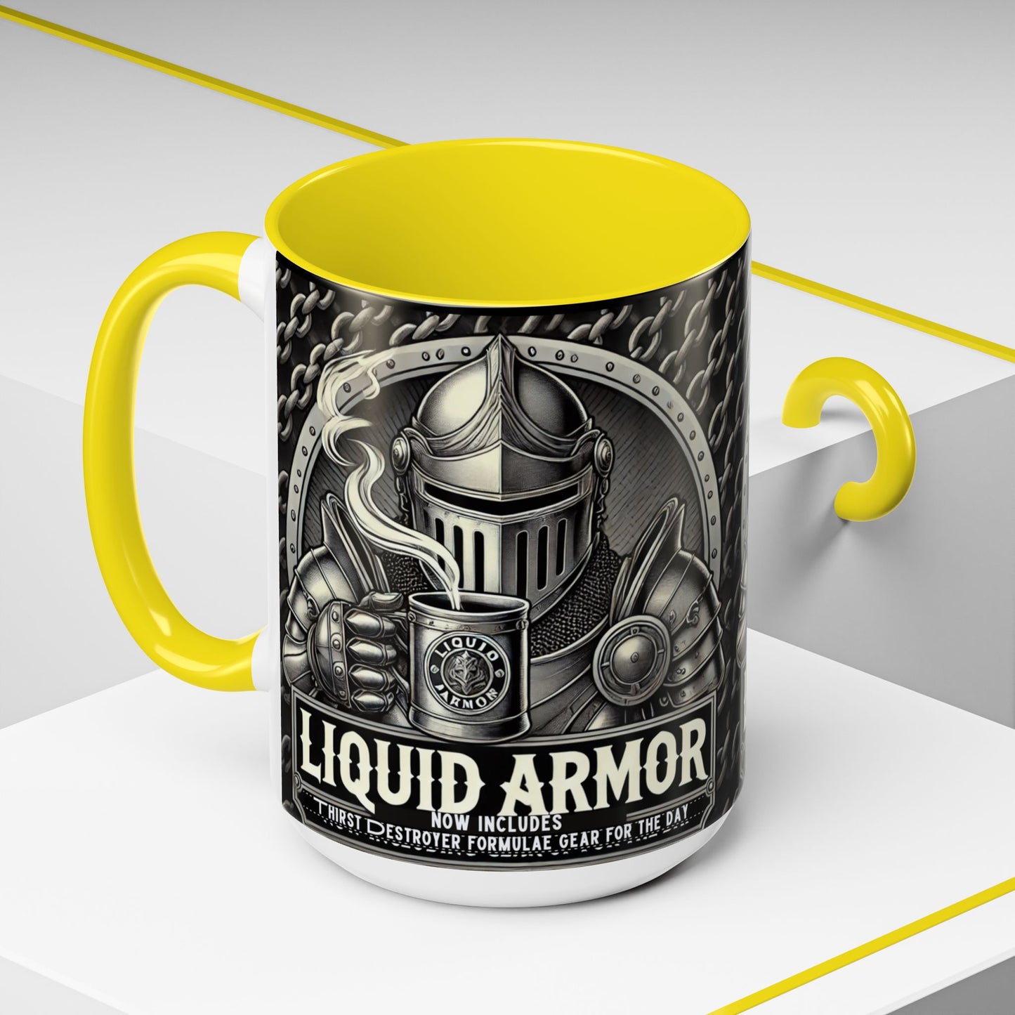 Accent Coffee Mug 11, 15oz_ N3+ Series ACM11OZ PT2WW0002_ Vibrant Limited Edition Design by WesternWaves: