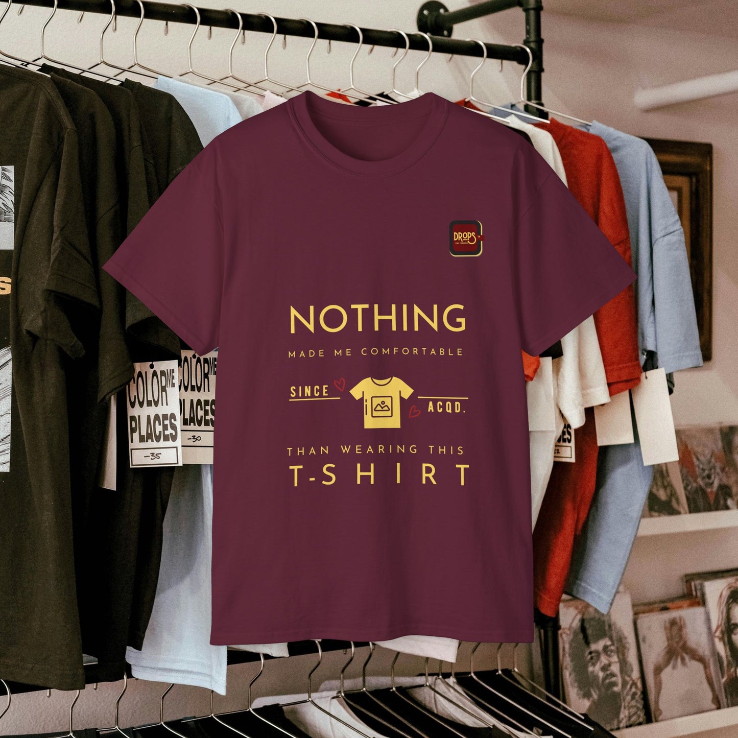 Comfort Graphic Tee_ N7+ Series CGTEE PT2WW001_ Limited Edition by WesternWaves: