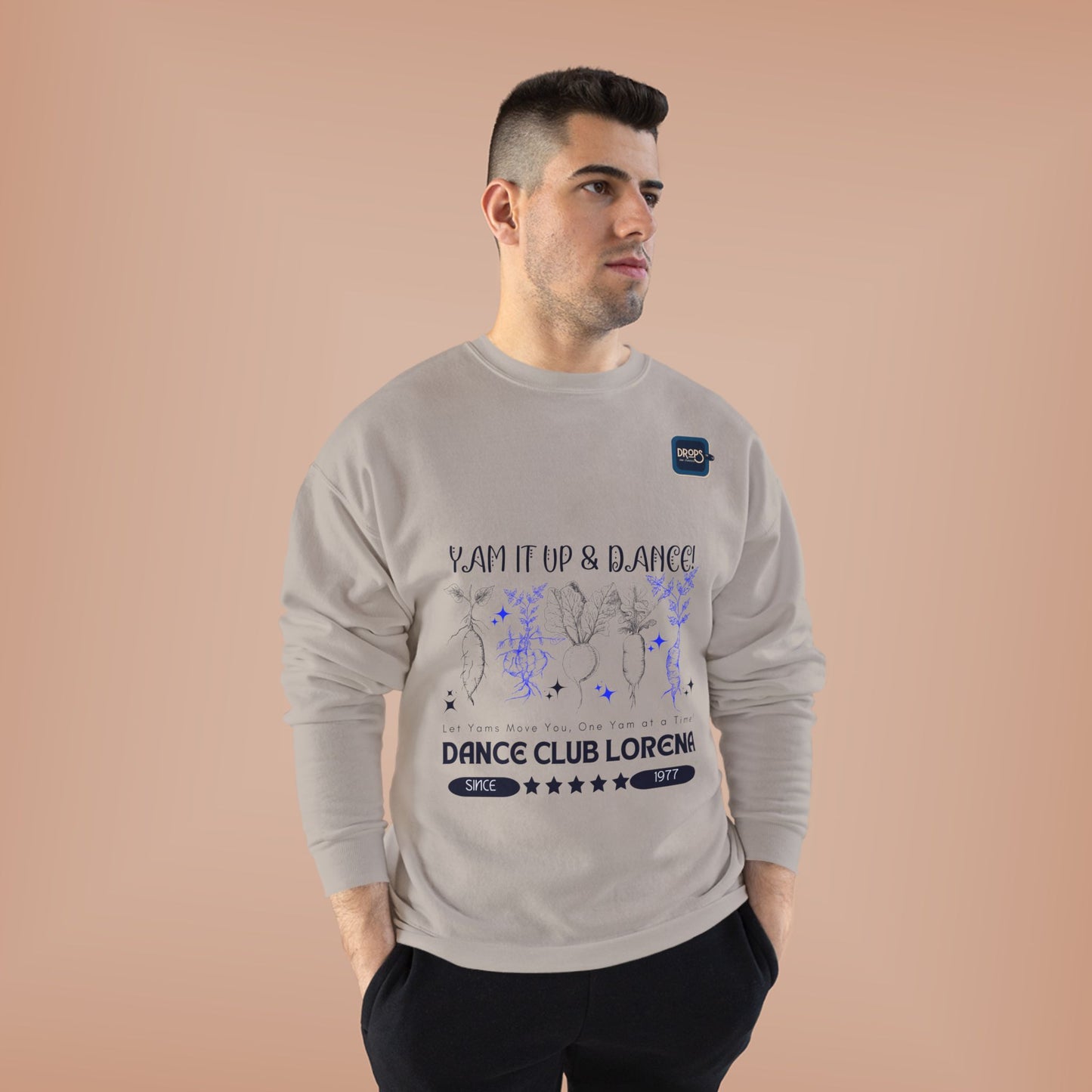 Unisex EcoSmart® Crewneck Sweatshirt_ N3 Series USESCNSS PT2WW001_ Limited Edition Perfect Blend of Comfort, Style, & Sustainability by WesternWaves: