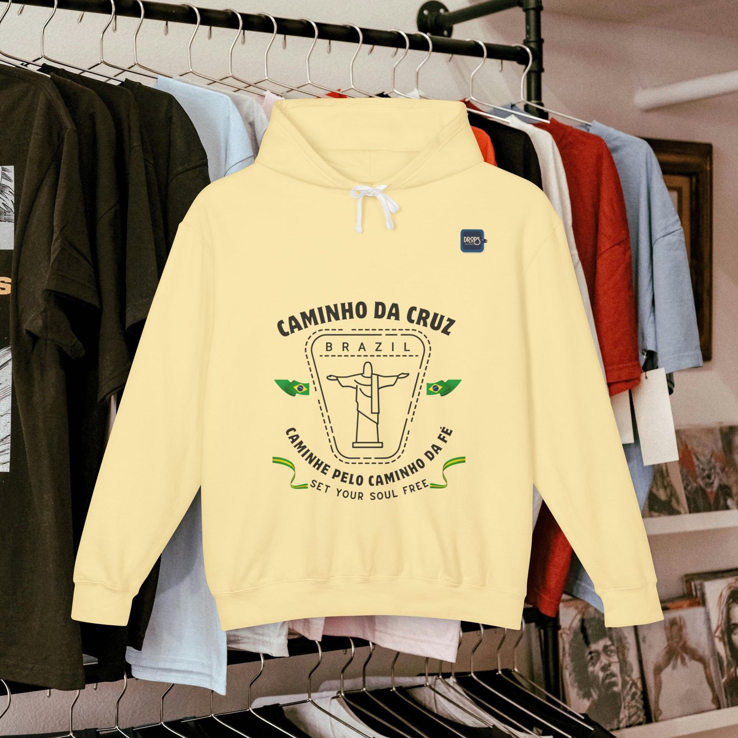 Unisex Lightweight Hooded Sweatshirt – N2+ Series USLWHSS PT2WW024_ Limited Edition Crafted Comfort by WesternWaves: