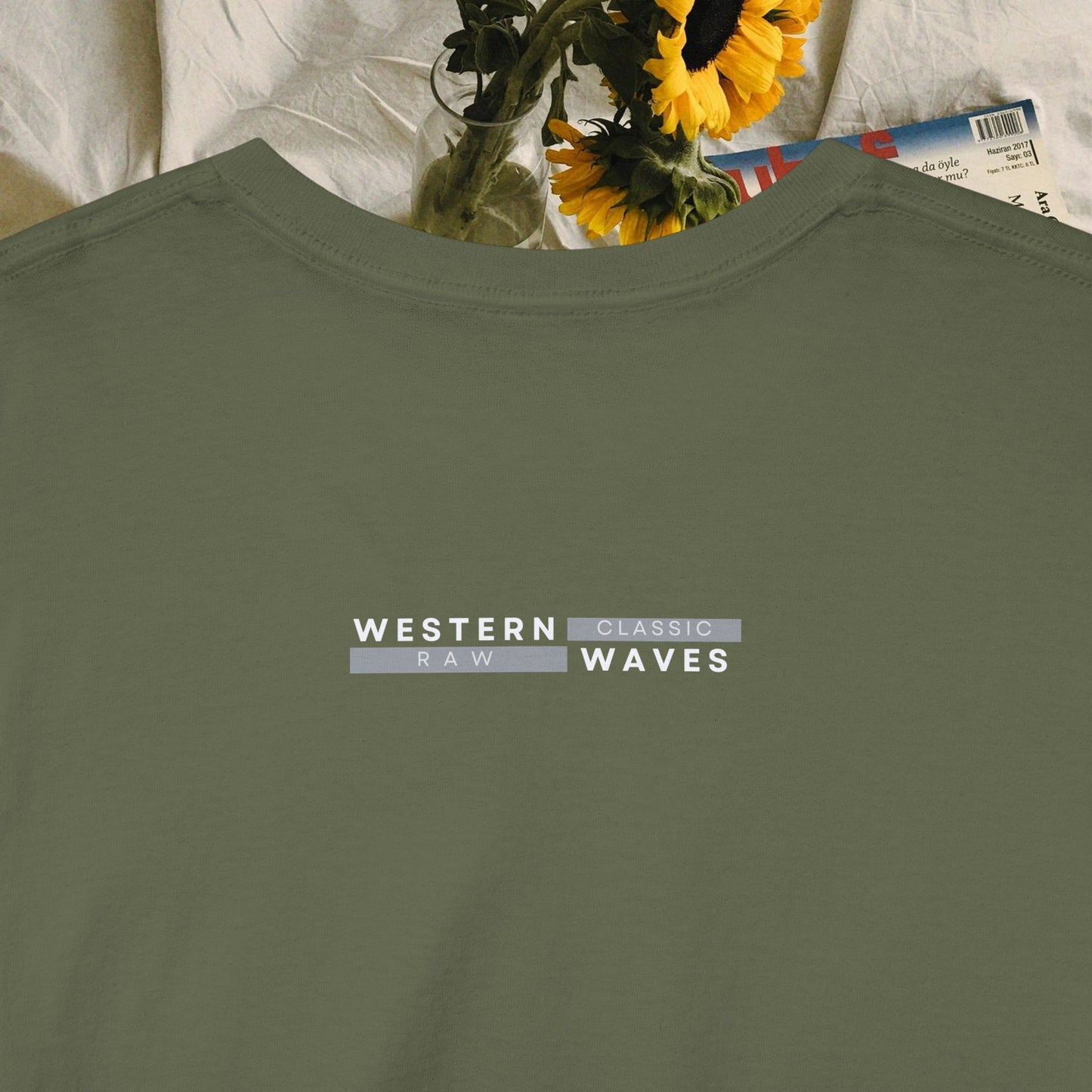 Unisex Heavy Cotton Tee_ 20 July 2025_ Limited Edition Unique Summer Wear_ by WesternWaves: