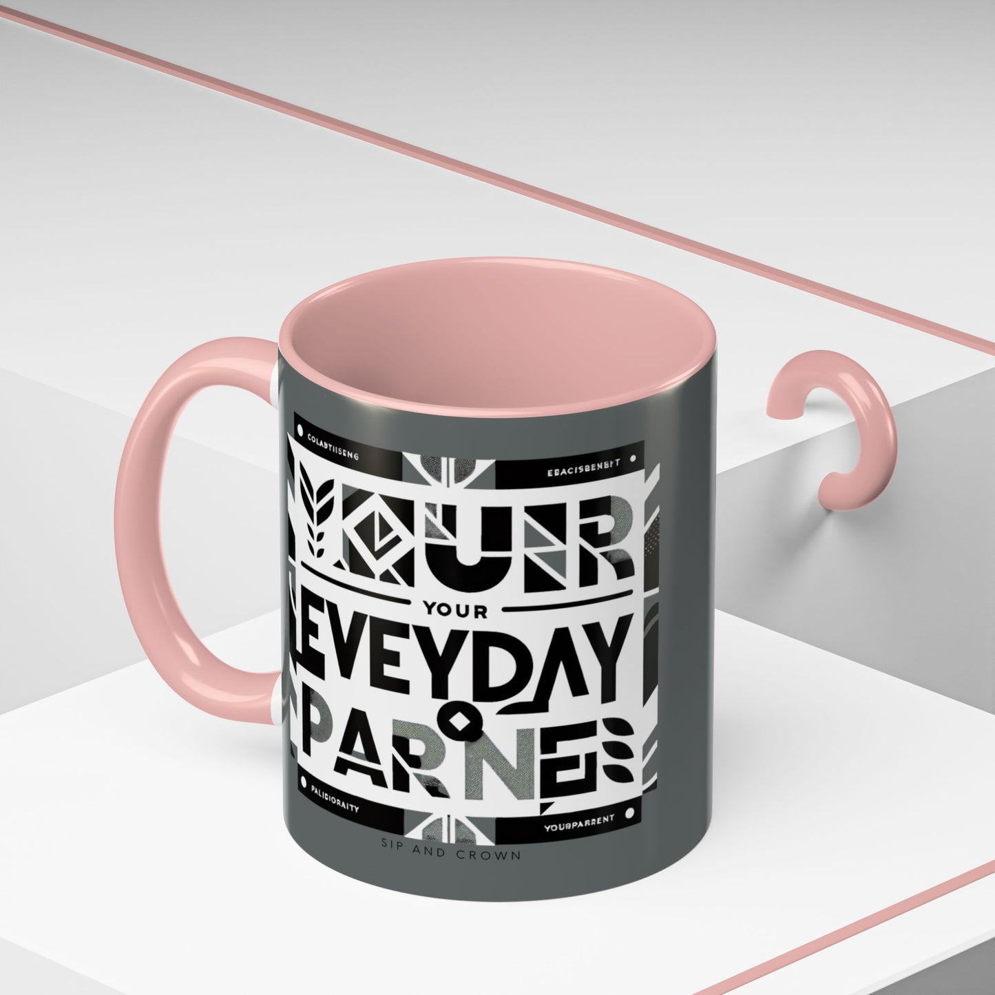 Accent Coffee Mug 11oz _ N3* Series ACM11OZ PT2WW021_ Limited Edition Perfect Blend of Style by WesternWaves: