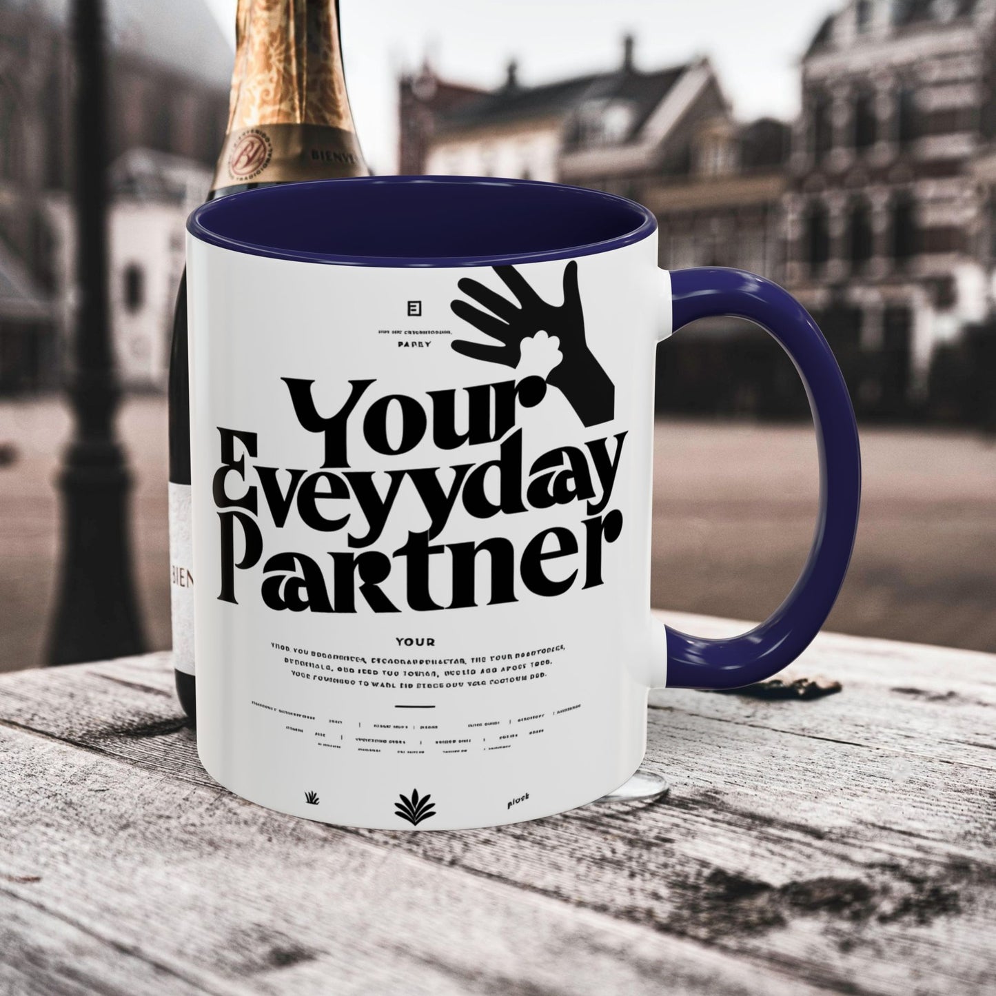 Accent Coffee Mug 11oz, 15oz_ N3* Series ACM11OZ PT2WW023_ Limited Edition Perfect Blend of Style by WesternWaves:
