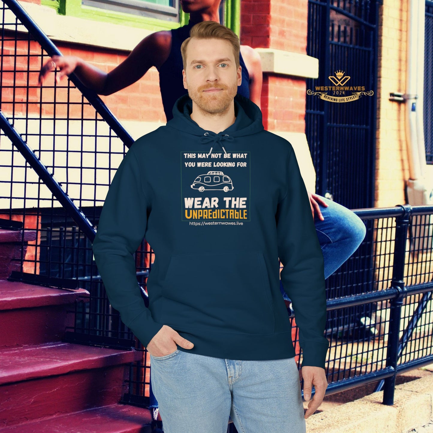 Unisex Cruiser 2.0 Hoodie – N3+ Series USC2.0H PT2WW001_ Limited Edition Eco-Friendly Comfort & Style by WesternWaves: