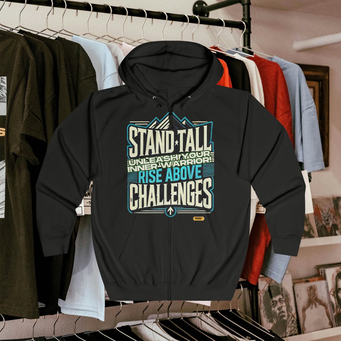 Unisex Full Zip Hoodie_ 21 June 2025_ Limited Edition All Season Motivational Gift by WesternWaves: