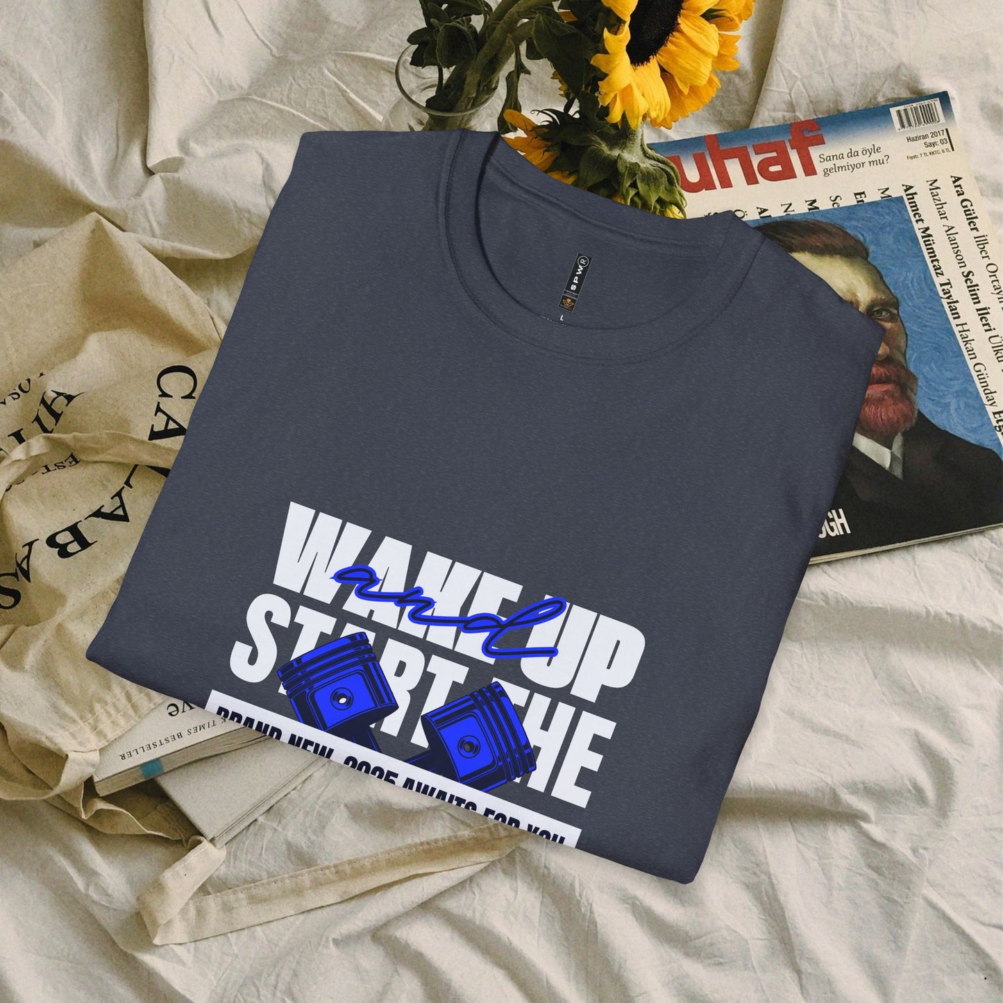 Unisex Softstyle T-Shirt_ N3+ Series USSTS FT2WW004_ Redefine Relaxation Limited Edition by WesternWaves:
