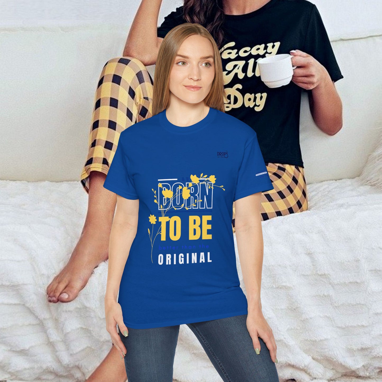 Unisex Ultra Cotton Tee_ Classic Comfort Unleashed_ N2 Series USUCTEE PT2WW002_ Limited Edition Maximum Comfort & Style by WesternWaves: