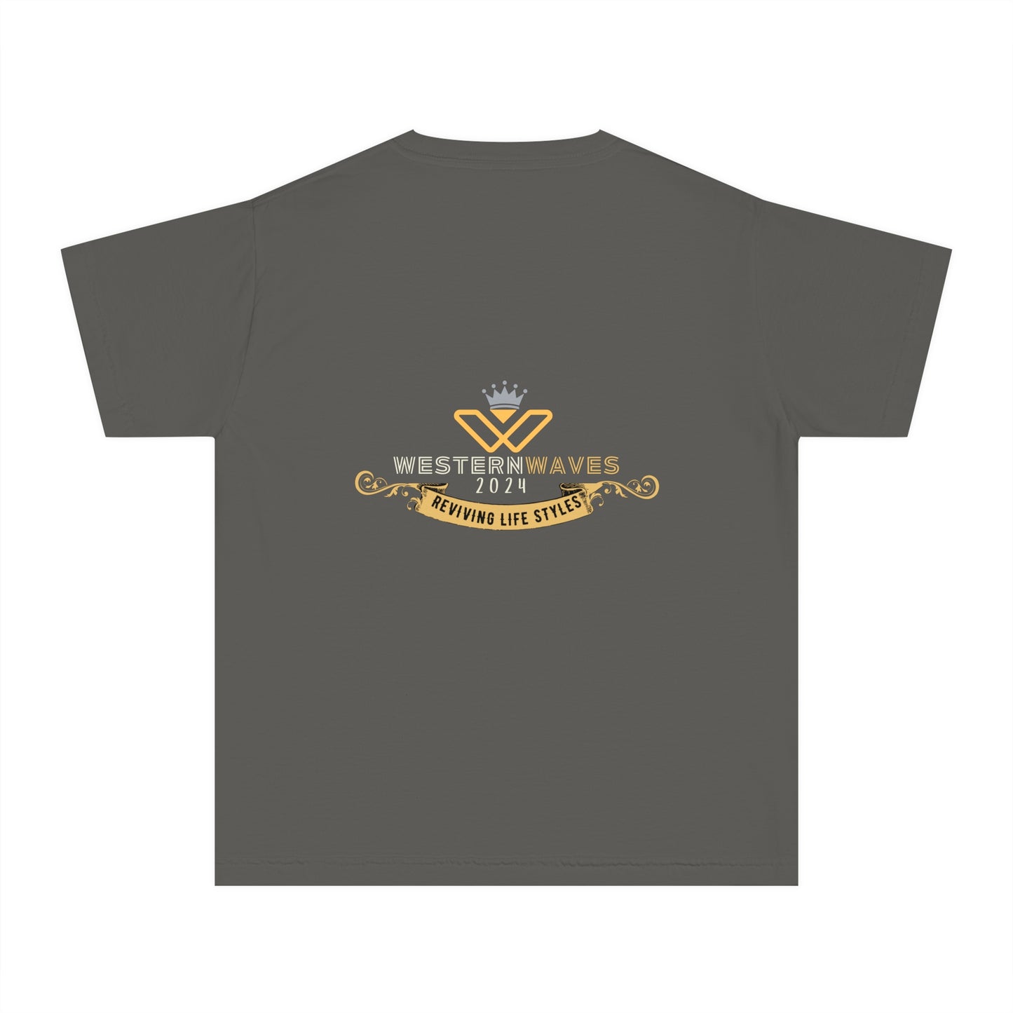 Youth Midweight Tee_ N2 Series YMT PT2WW002_ WesternWaves Limited Edition:
