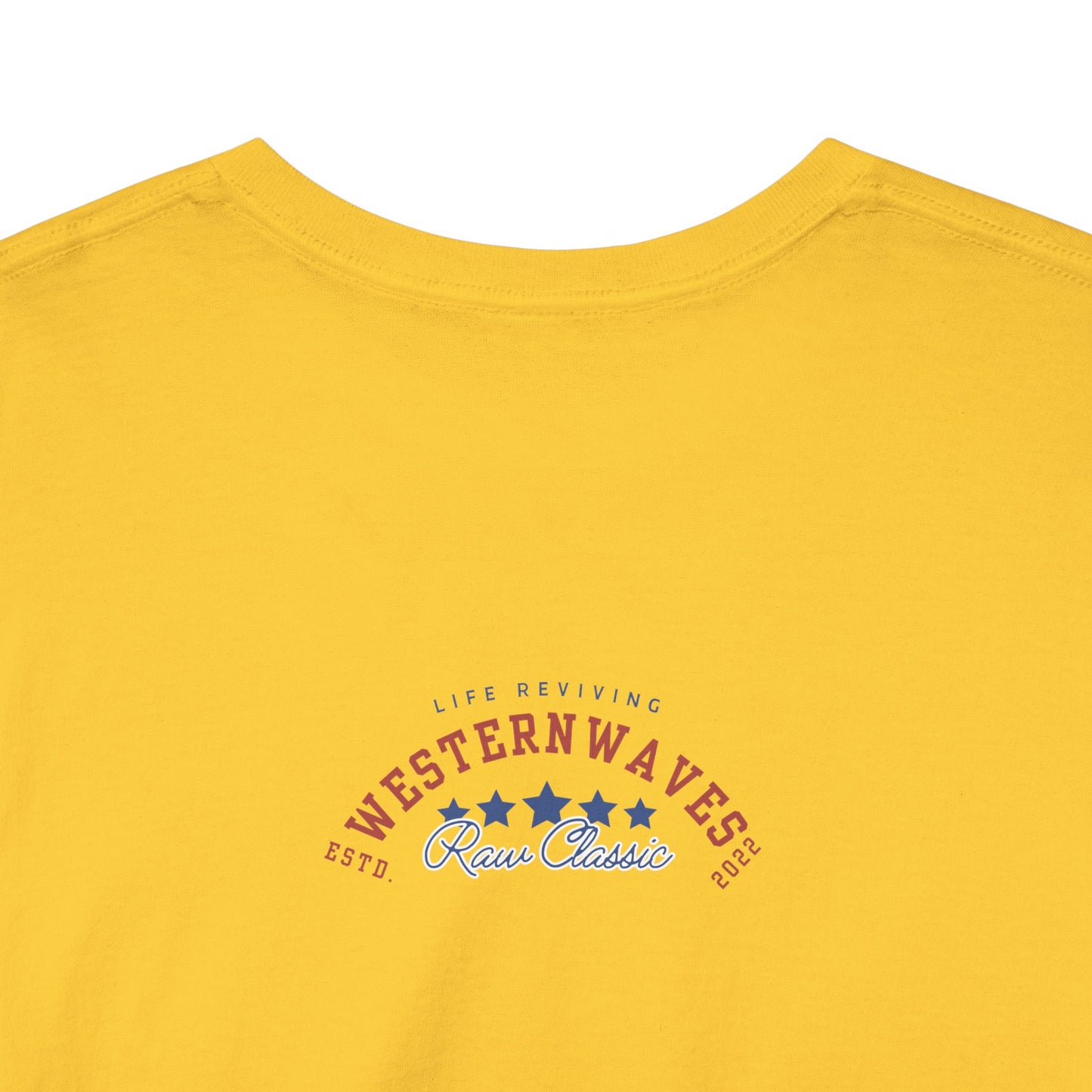 Unisex Heavy Cotton Tee_ Crafted from premium 100% cotton_ N+ Series UHCT PT2WV017_ Limited Edition by WesternWaves: