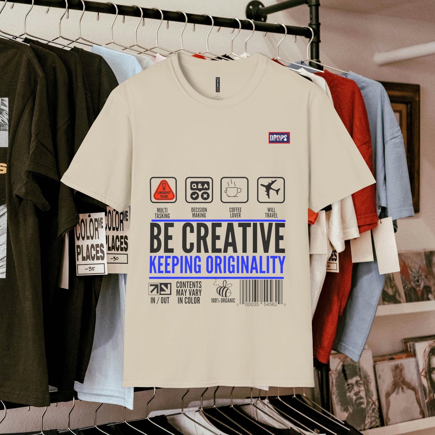 Unisex Softstyle T-Shirt_ N2+ Series USSTS FT2WW007_ Redefine Relaxation Limited Edition by WesternWaves: