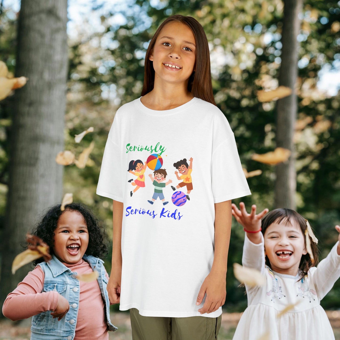 Kids Heavy Cotton™ Tee_ N3+ Series KHCT PT2WW001_ Limited Edition Durable Comfort for Every Adventure by WesternWaves: