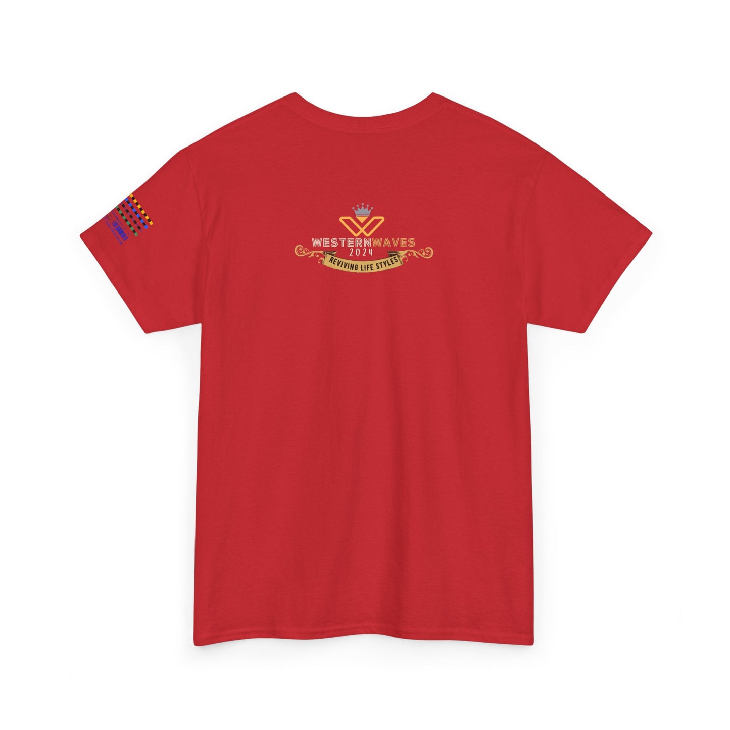 Unisex Heavy Cotton Tee_ Crafted from premium 100% cotton_ N+ Series UHCT PT2WV002_ Limited Edition by WesternWaves:
