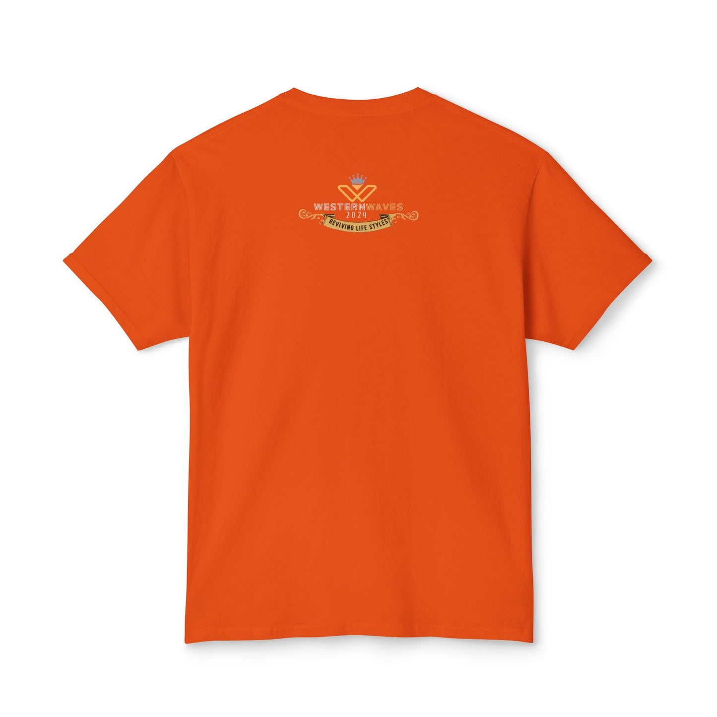 Unisex HD Cotton™ T-shirt_ N+ Series USHDCTS PT2WW002_ Limited Edition Unisex HD Cotton™ T-shirt by WesternWaves