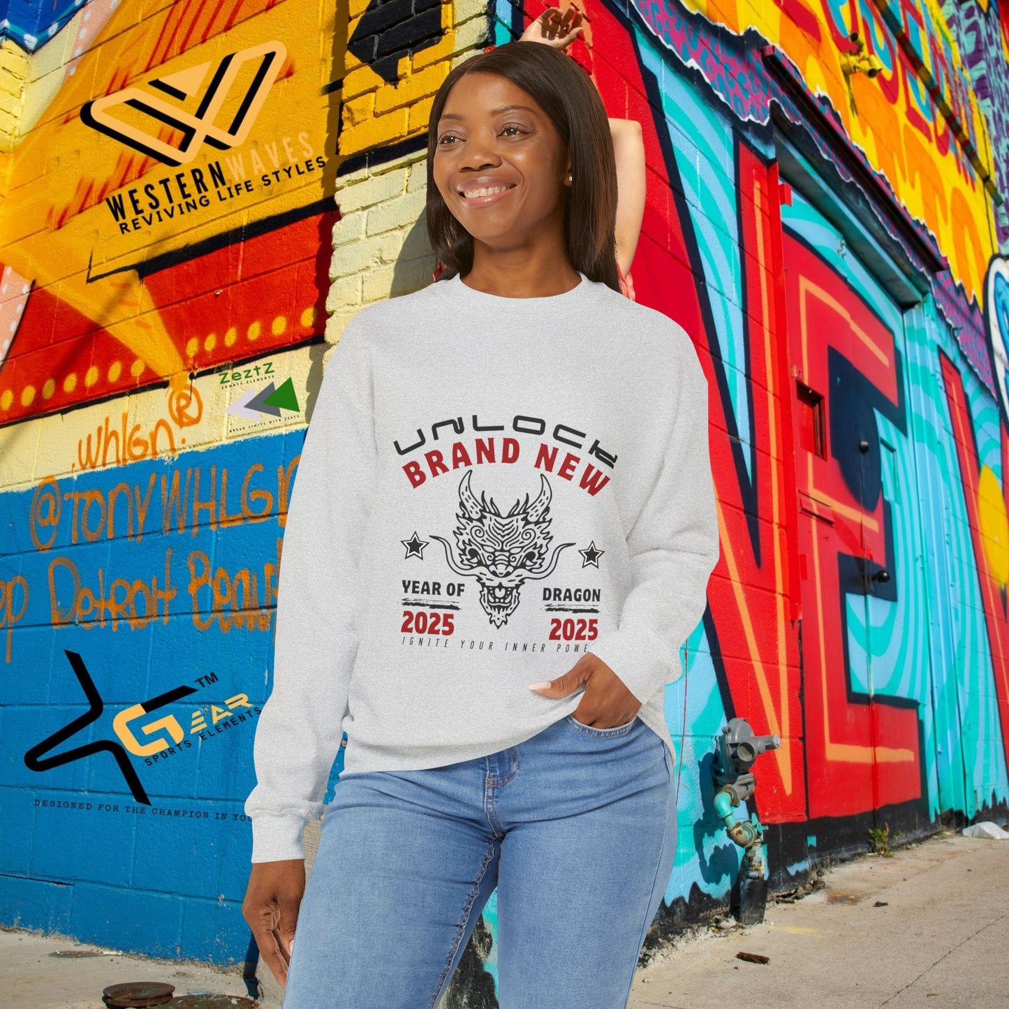 Seasonal Seller Unisex Sweatshirt_ N3+ Series SSSSPT2WW003_ Limited Edition Seasonal Offer by WesternWaves: