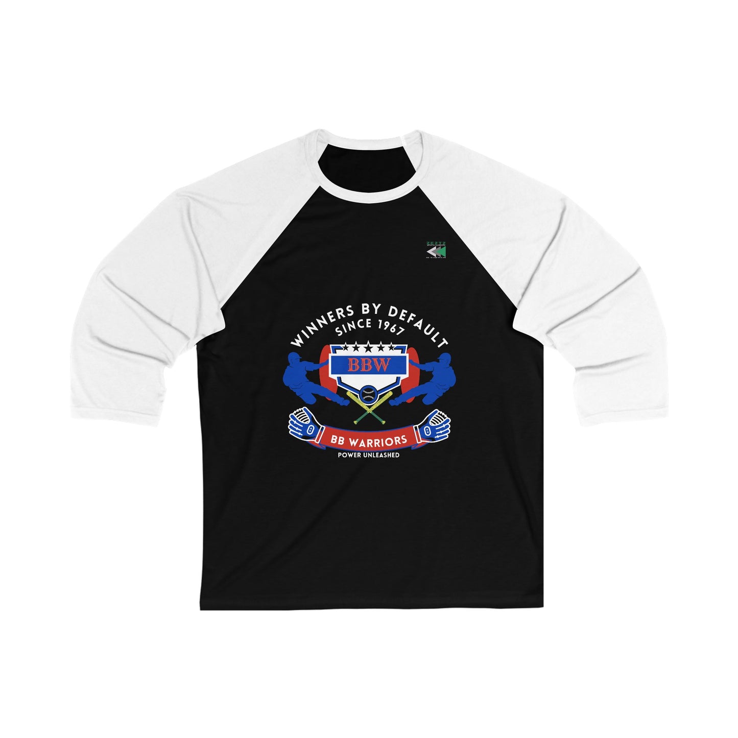 Unisex 3/4 Sleeve Baseball Tee_ N7* Series US3/4SBBTEE PT2WW001_ Limited Edition Baseball Tee by WesternWaves: