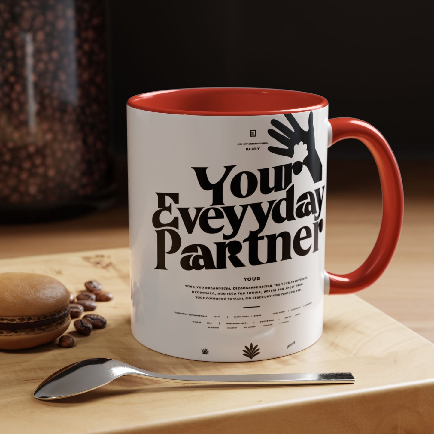 Accent Coffee Mug 11oz, 15oz_ N3* Series ACM11OZ PT2WW023_ Limited Edition Perfect Blend of Style by WesternWaves: