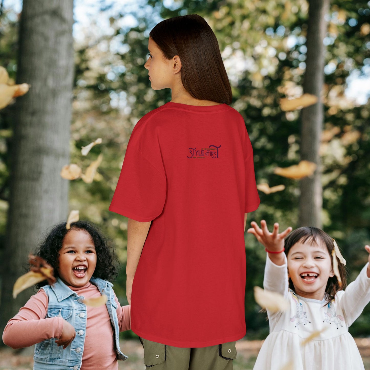 Kids Heavy Cotton™ Tee_ N2+ Series KHCT PT2WW009_ Limited Edition Durable Comfort for Every Adventure by WesternWaves: