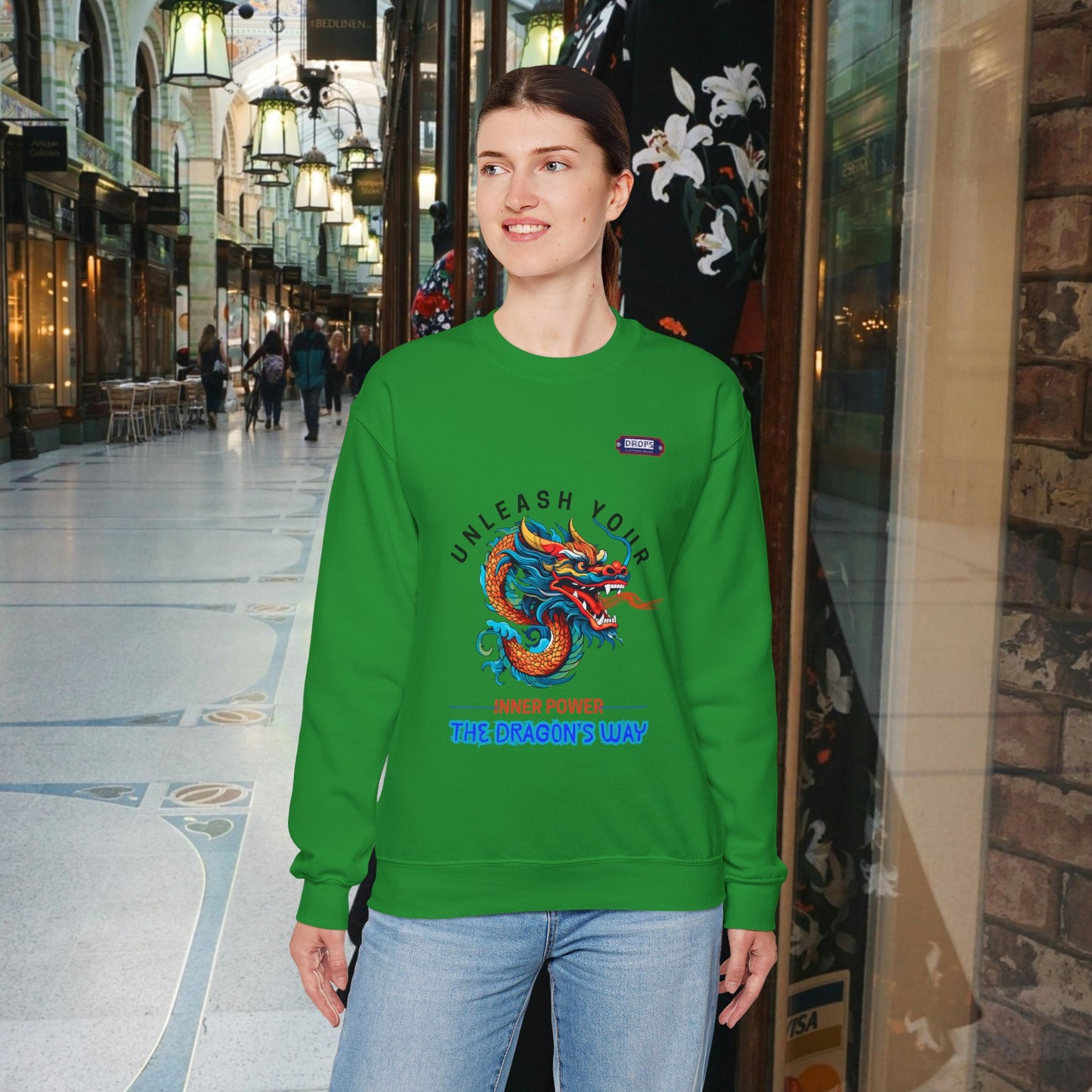 Unisex Heavy Blend™ Crewneck Sweatshirt_ N2 Series UHBCSS PT2WW007_ Limited Edition Pure Luxury for Every Occasion by WesternWaves: