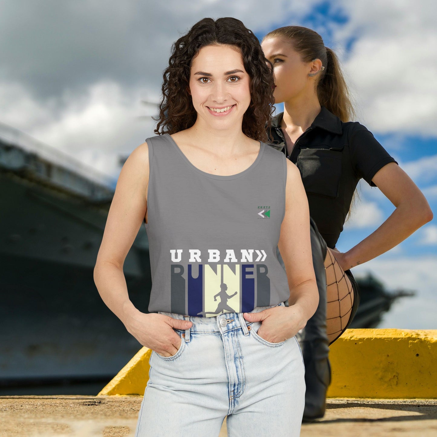 Unisex Garment-Dyed Tank Top_ 27 June 2025_ Limited Edition Summer Sports Apparel by WesternWaves: