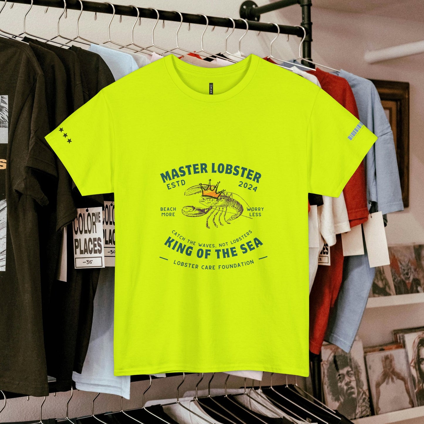 Unisex Heavy Cotton Tee_ Crafted from premium 100% cotton_ N2+ Series UHCT PT2WW007_ Limited Edition Maximum Comfort by WesternWaves: