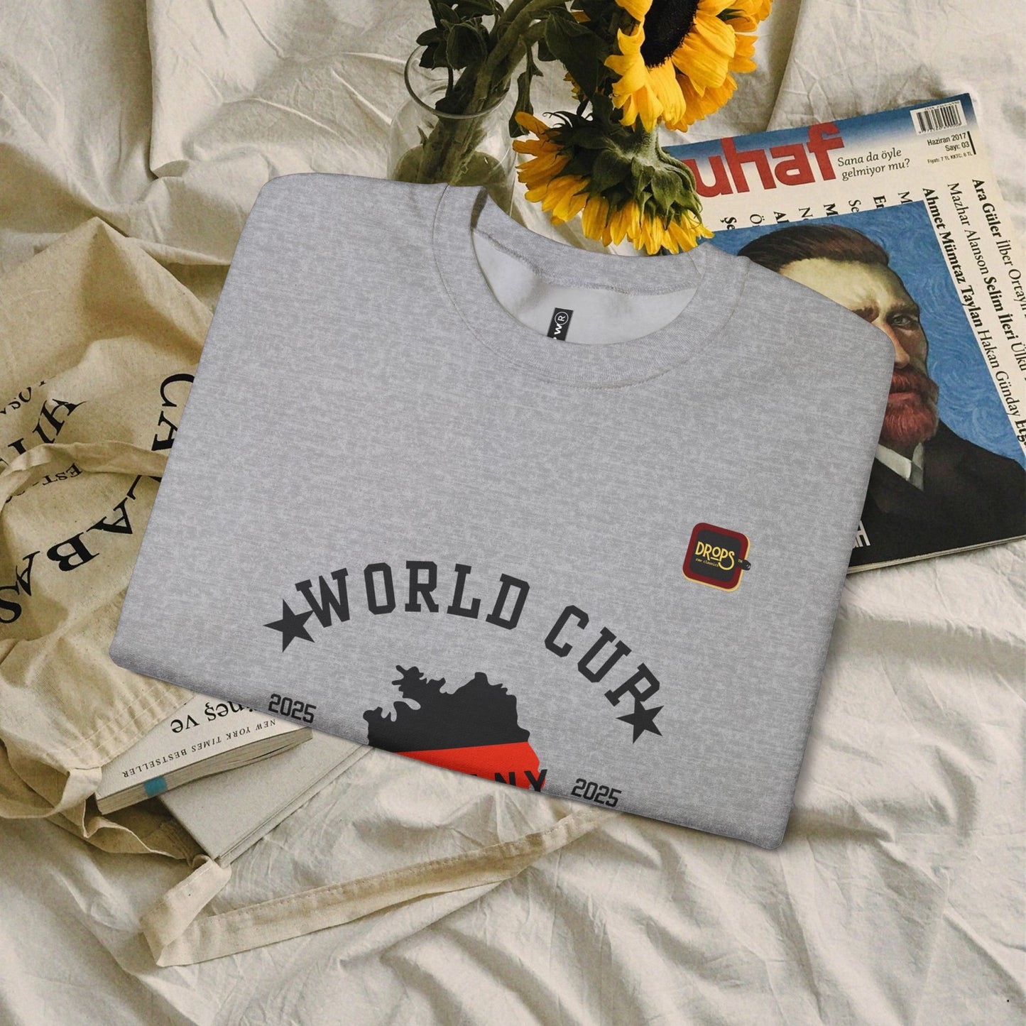 Unisex Sweatshirt_ N7+ Series USSS PT2WW001_ Germany The Winner by Default_ Limited Edition by WesternWaves: