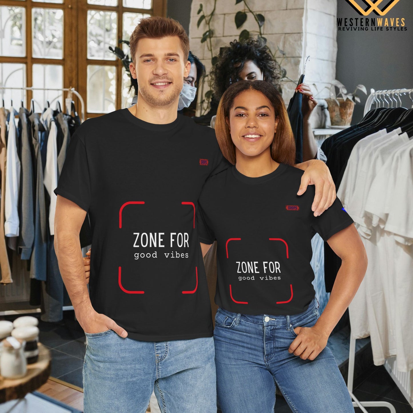 Unisex Heavy Cotton Tee_ 20 July 2025_ Limited Edition Unique Summer Wear_ by WesternWaves: