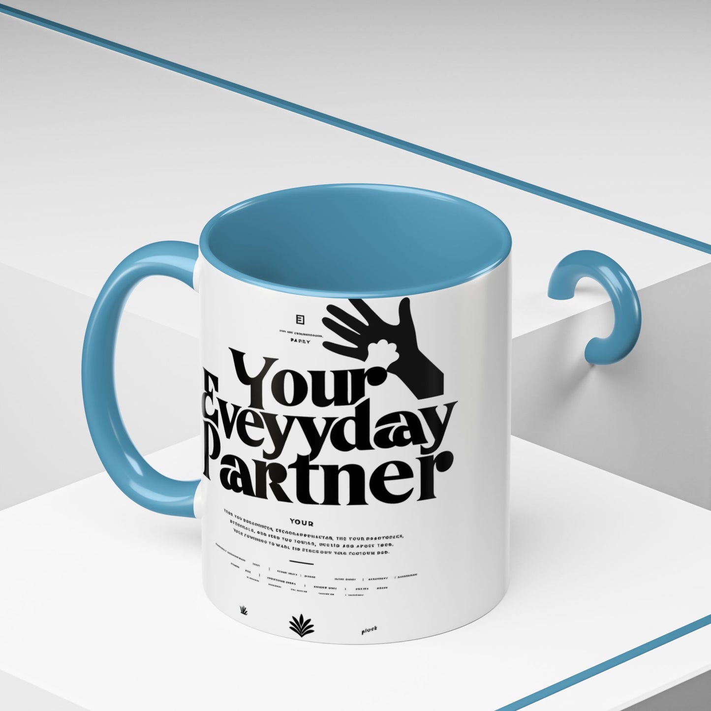 Accent Coffee Mug 11oz, 15oz_ N3* Series ACM11OZ PT2WW023_ Limited Edition Perfect Blend of Style by WesternWaves: