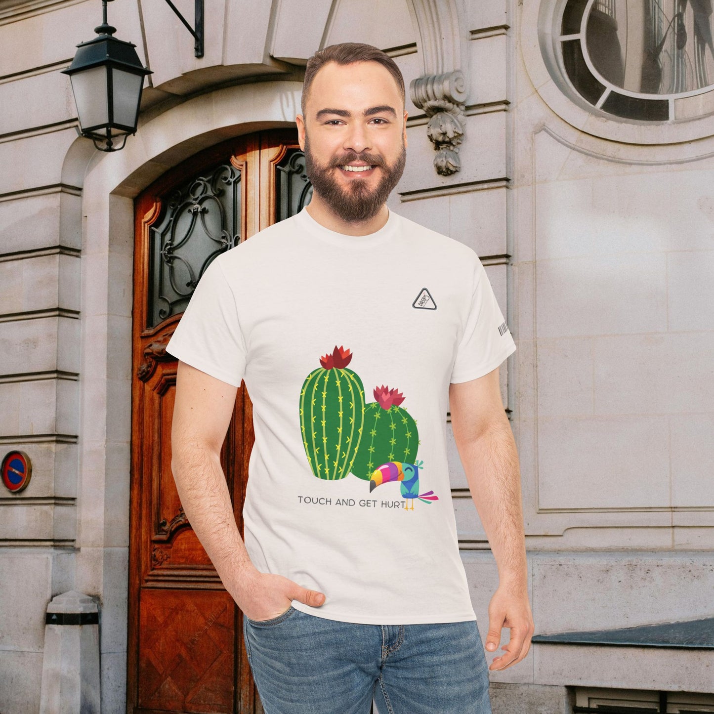 Unisex Heavy Cotton Tee_ Crafted from premium 100% cotton_ N2 Series UHCT PT2WW001_ Limited Edition Comfort & Durability by WesternWaves: