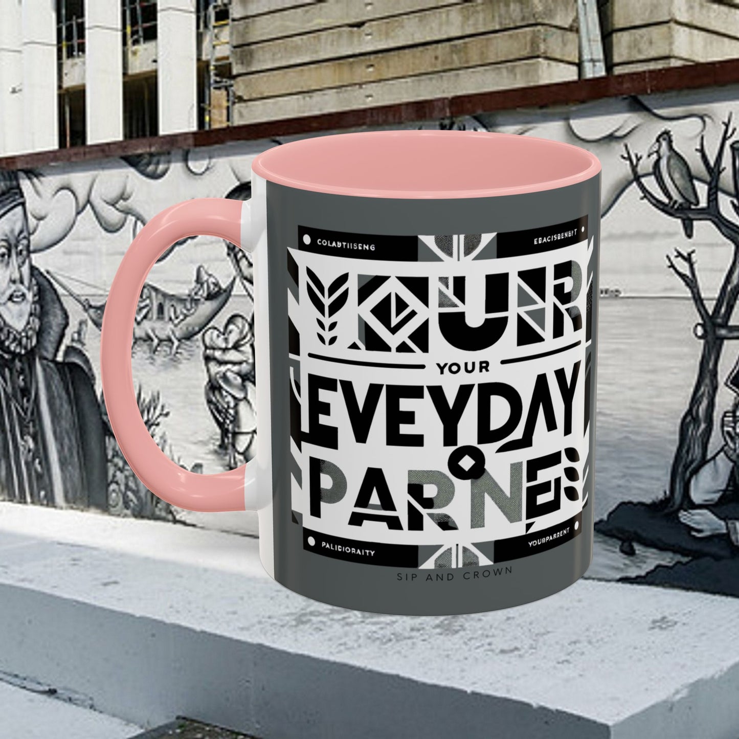 Accent Coffee Mug 11oz _ N3* Series ACM11OZ PT2WW021_ Limited Edition Perfect Blend of Style by WesternWaves: