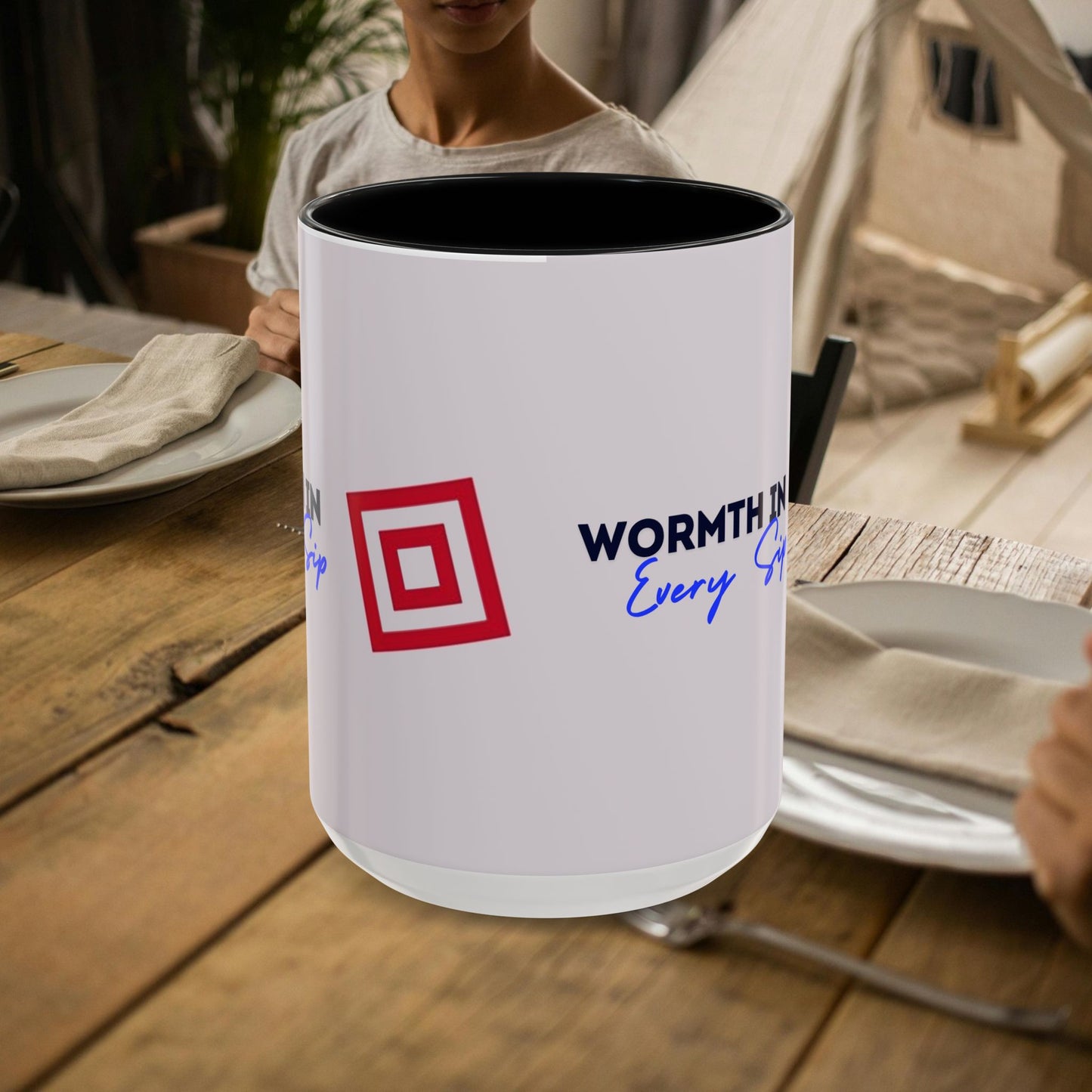 Accent Coffee Mug (11, 15oz)_ N2 Series ACMUG PT2WW003_ Limited Edition Mug by WesternWaves